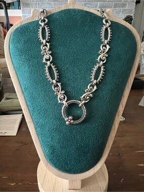 Barbara Bixby Stunning Necklace with Sterling Silver and 18k